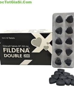 Fildena Double 200 (Sildenafil Citrate 200mg) – Thuốc hỗ trợ điều trị rối loạn cương dương