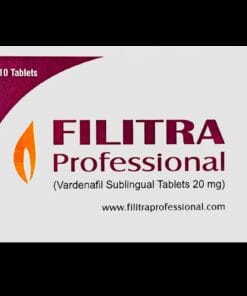 Filitra Professional 20mg (Vardenafil Sublingual Tablets) – Thuốc hỗ trợ điều trị rối loạn cương dương