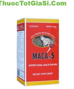 MACA #5 Health Elixir | Viên uống Maca Peru hỗ trợ sinh lý nam