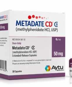 Metadate CD 50mg (Methylphenidate HCl) | Công Dụng, Liều Dùng, Tác Dụng Phụ & Lưu Ý