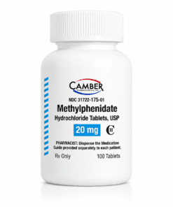 Methylphenidate Hydrochloride Tablets USP 20mg (Camber) – Thuốc điều trị rối loạn tăng động giảm chú ý (ADHD)