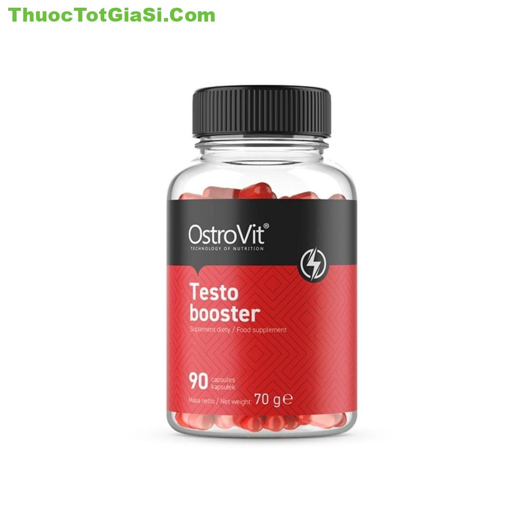OstroVit Testo Booster 90 Viên Chính Hãng | Công Dụng, Thành Phần, Cách Dùng, Giá Bao Nhiêu?