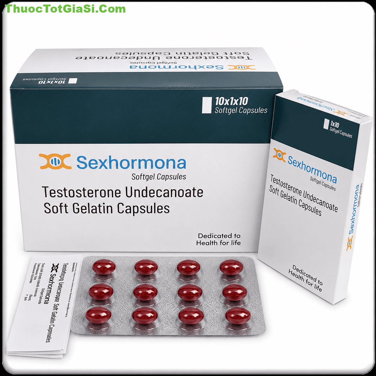 Sexhormona Softgel Capsules Testosterone Undecanoate 40mg Chính Hãng Sexhormona Softgel Capsules | Testosterone Undecanoate 40mg Chính Hãng