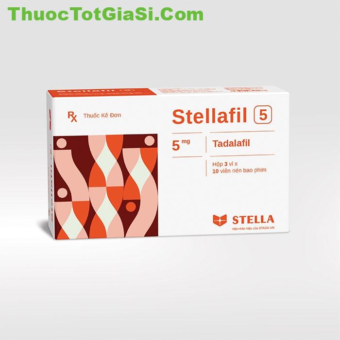 Stellafil 5mg (Tadalafil) | Điều Trị Rối Loạn Cương Dương & Phì Đại Tuyến Tiền Liệt