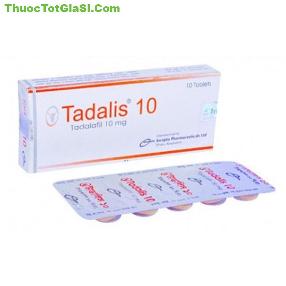 Tadalis 10mg (Tadalafil 10mg) – Công Dụng, Cách Dùng, Giá Bao Nhiêu? Mua Ở Đâu?