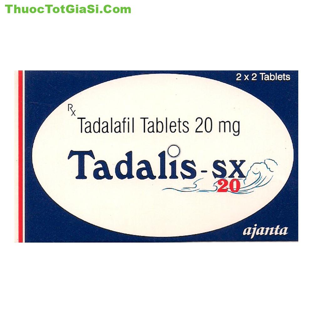 Tadalis 20 (Tadalafil 20mg) – Công Dụng, Cách Dùng, Giá Bao Nhiêu? Mua Ở Đâu?