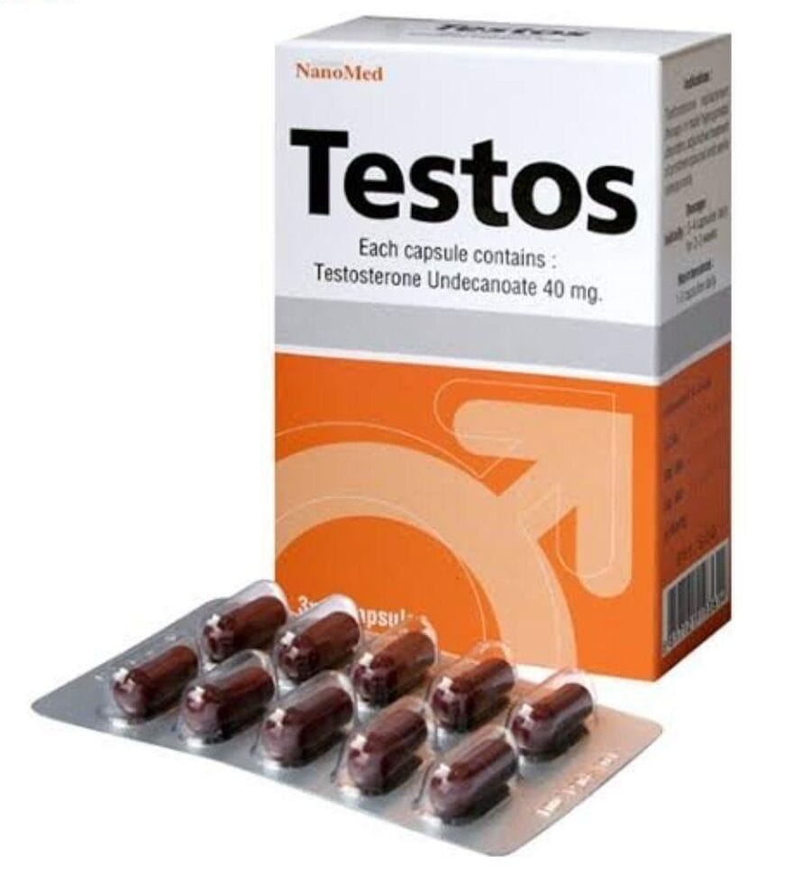 testos-40mg-testosterone-undecanoate-40mg-cong-dung-gia-ban-14103-2 Testos 40mg (Testosterone Undecanoate 40mg) | Công dụng, Giá bán