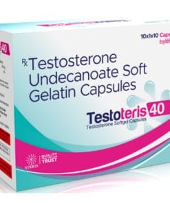 Testoteris 40 (Testosterone Undecanoate 40mg) – Công dụng, Liều dùng, Giá