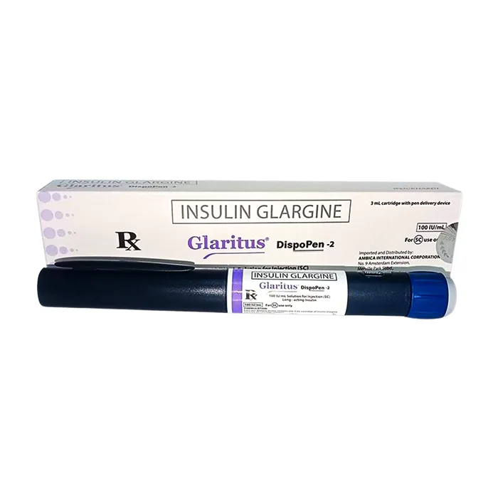 Thuốc Glaritus DispoPen-2 (Insulin Glargine 100 IU/ml) – Công dụng, cách dùng, liều dùng và lưu ý