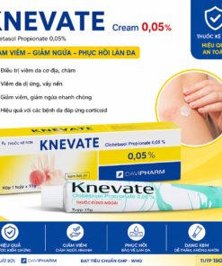Thuốc Knevate Cream 0,05% Giá Bao Nhiêu? Công Dụng, Cách Dùng