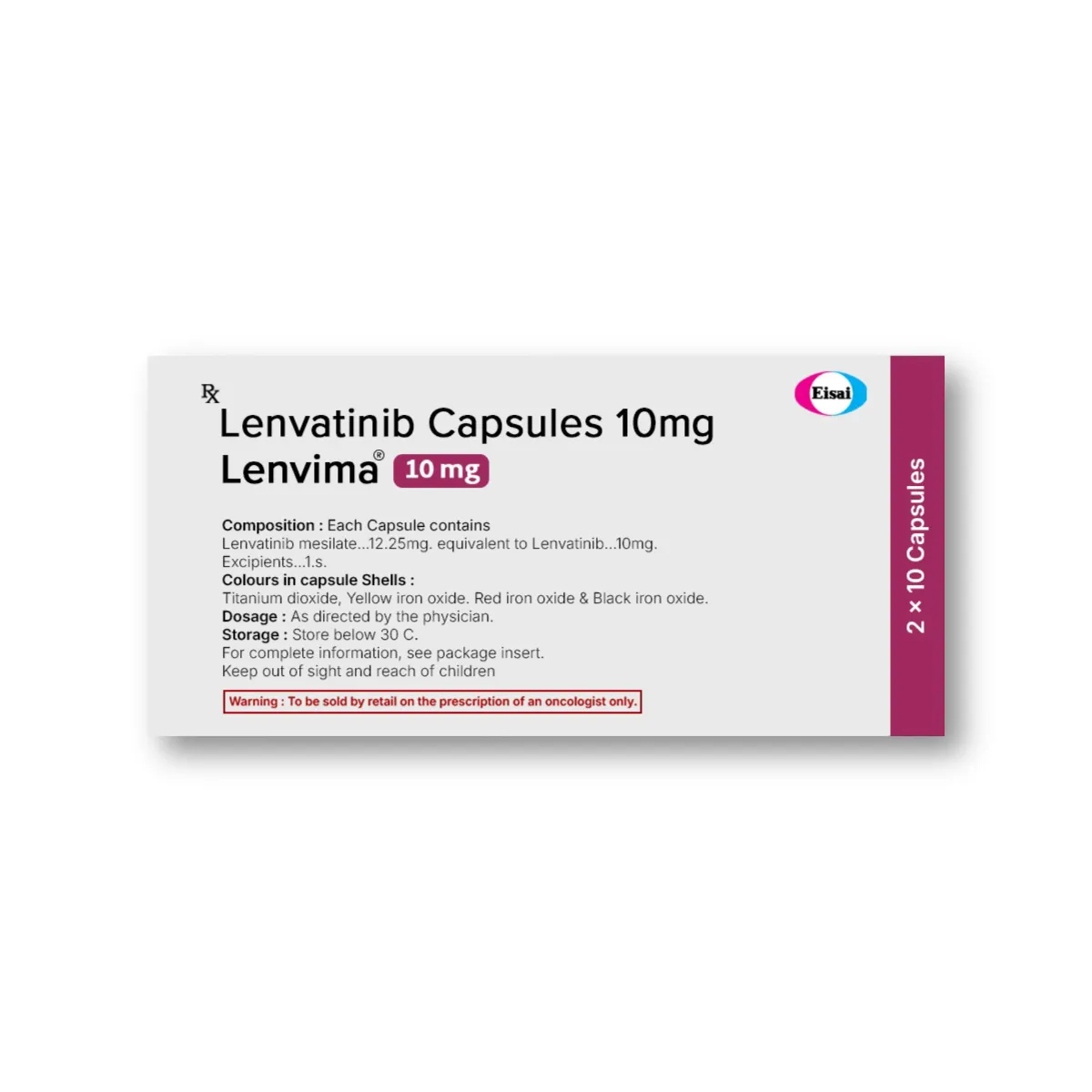 Lenvima 10mg (Lenvatinib) giá bao nhiêu?