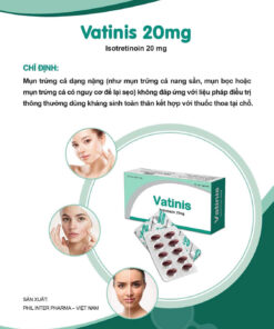 Thuốc Vatinis 20mg Isotretinoin Giá Bao Nhiêu? Công Dụng