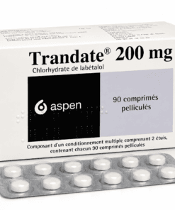 Trandate 200mg (Labetalol Hydrochloride) – Thuốc Điều Trị Tăng Huyết Áp