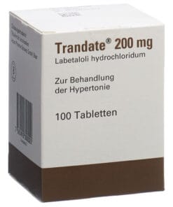 Trandate 200mg (Labetalol Hydrochloride) – Thuốc Điều Trị Tăng Huyết Áp