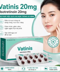 Thuốc Vatinis 20mg Isotretinoin Giá Bao Nhiêu? Công Dụng