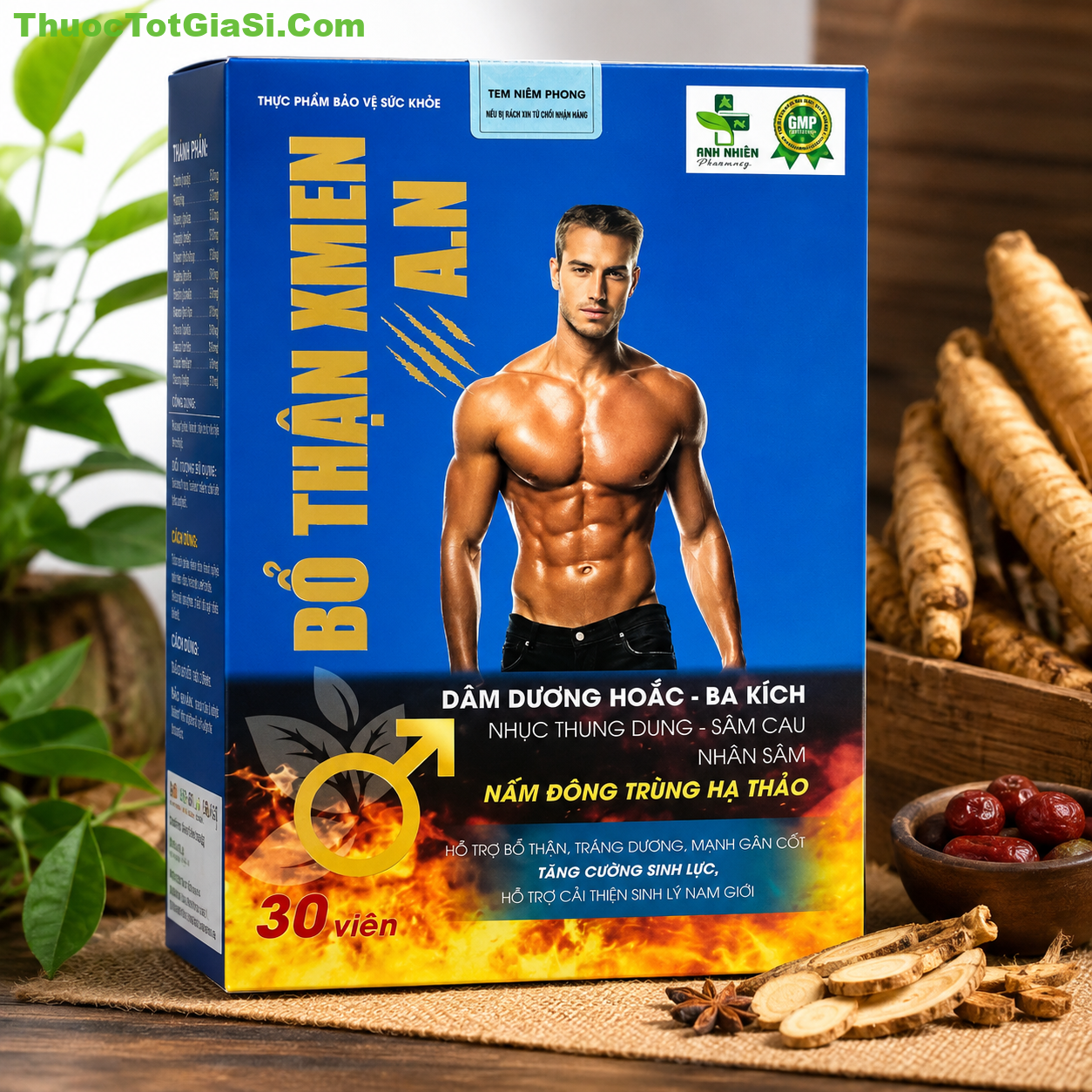 Bổ Thận X-MEN – 30 viên Bổ Thận X-MEN GOLD 30 Viên – Hỗ Trợ Bổ Thận, Tăng Cường Sinh Lý Nam
