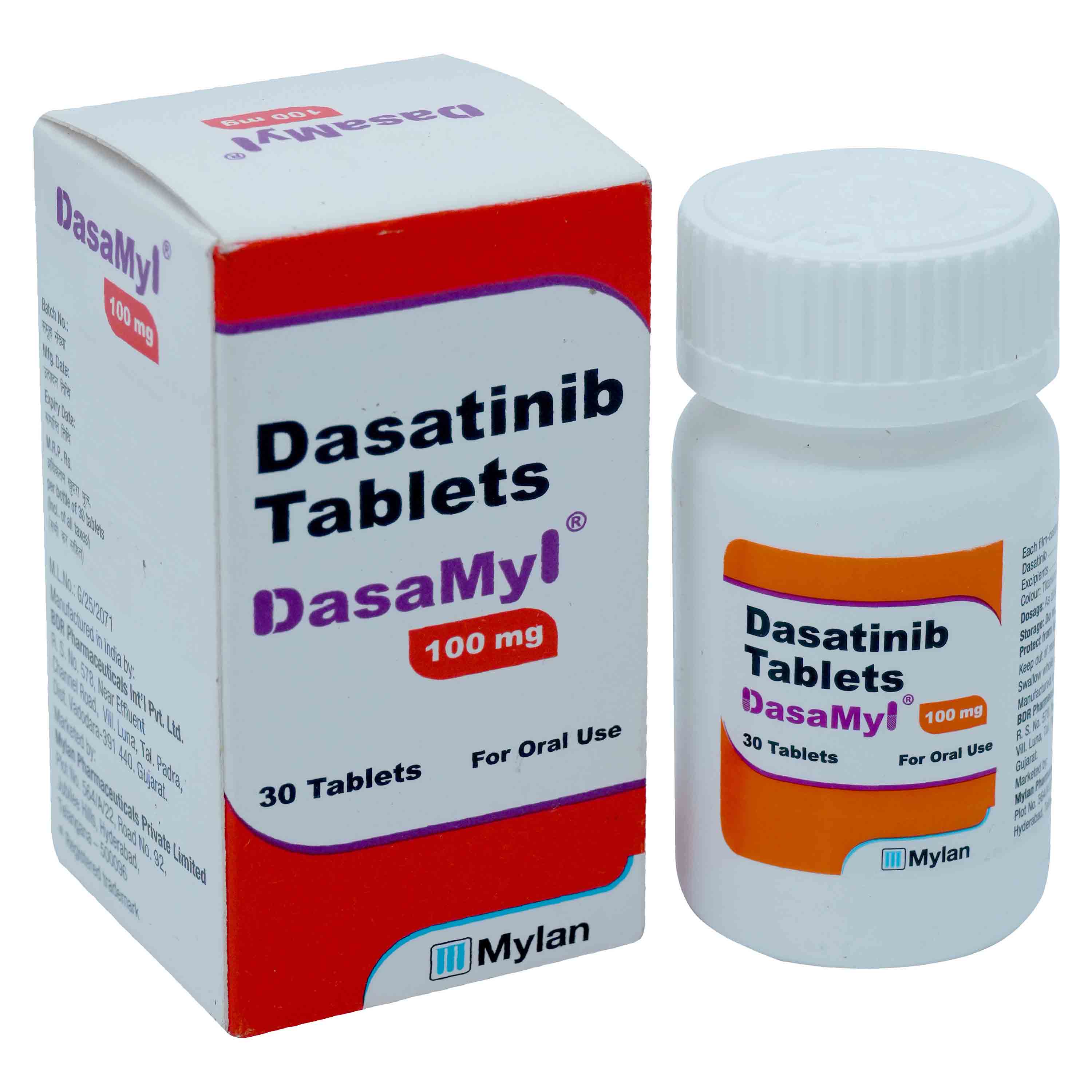 DasaMyl 70mg (Dasatinib) Chính Hãng | Điều Trị CML, Ph+ ALL | Thuốc Tốt Giá Sỉ