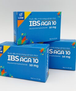 IBSAGA 10 (Dicyclomine Hydrochloride 10mg) – Thuốc giảm co thắt, đau do rối loạn đường tiêu hóa 1 IBSAGA 10