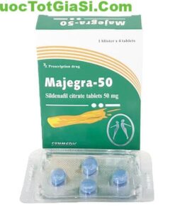 Majegra 50mg Sildenafil 50mg điều trị rối loạn cương dương