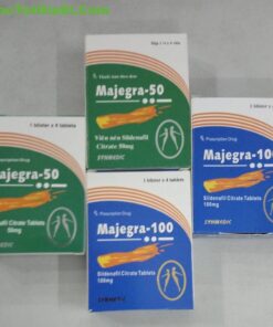 Majegra 50mg Sildenafil 50mg điều trị rối loạn cương dương