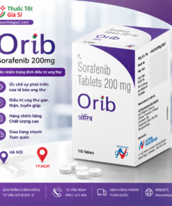 Orib 200mg (Sorafenib 200mg) – Thuốc điều trị ung thư gan, thận | Giá tốt tại Thuốc Tốt Giá Sỉ 1 Orib 200mg