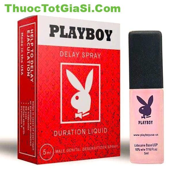Playboy Delay Spray Red Playboy Delay Spray Red 5ml Giá Bao Nhiêu? Công Dụng, Cách Dùng & Đánh Giá