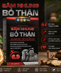 Sâm Nhung Bổ Thận – Hỗ trợ bổ thận, tăng cường sinh lực nam giới | Thuốc Tốt Giá Sỉ