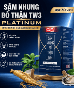 Sâm Nhung Bổ Thận TW3 Platinum 30 viên: Thành phần, công dụng và lưu ý