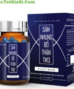 Sâm Nhung Bổ Thận TW3 Platinum 30 viên: Thành phần, công dụng và lưu ý