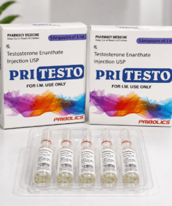 PriTesto Testosterone Enanthate USP 250mg/ml – Công dụng, Liều dùng, Tác dụng phụ
