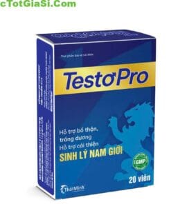 TestoPro Thái Minh 20 Viên | Hỗ Trợ Tăng Cường Sinh Lý Nam Giới
