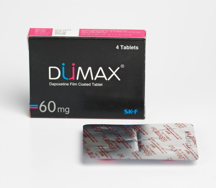 Dumax 60 – Dapoxetine 60 mg thuốc điều trị xuất tinh sớm Dumax 60 – Dapoxetine 60 mg thuốc điều trị xuất tinh sớm