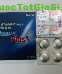 EDSAVE Plus – Tadalafil 10mg + Dapoxetine 30mg điều trị rối loạn cương kèm xuất tinh sớm 1 EDSAVE Plus – Tadalafil 10mg + Dapoxetine 30mg điều trị rối loạn cương kèm xuất tinh sớm