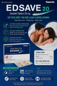 Edsave Tadalafil 20mg