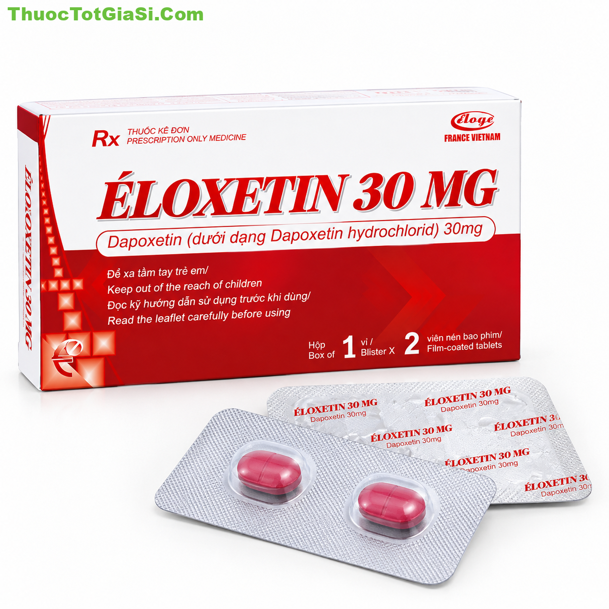 Éloxetin 30mg (Dapoxetin 30mg) điều trị xuất tinh sớm Éloxetin 30mg (Dapoxetin 30mg) điều trị xuất tinh sớm