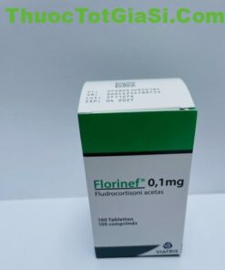 Florinef 0.1mg (Fludrocortisone acetate): Công dụng, cách dùng và lưu ý