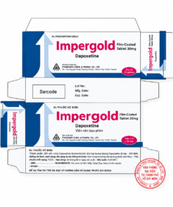 Impergold 30mg (Dapoxetine) Điều trị xuất tinh sớm
