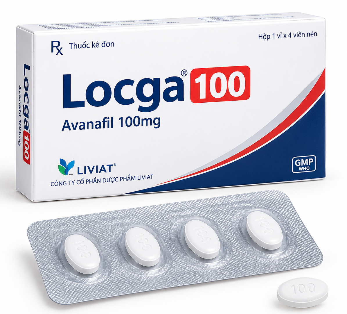 Locga 100 Thuốc Locga 100 Avanafil 100mg