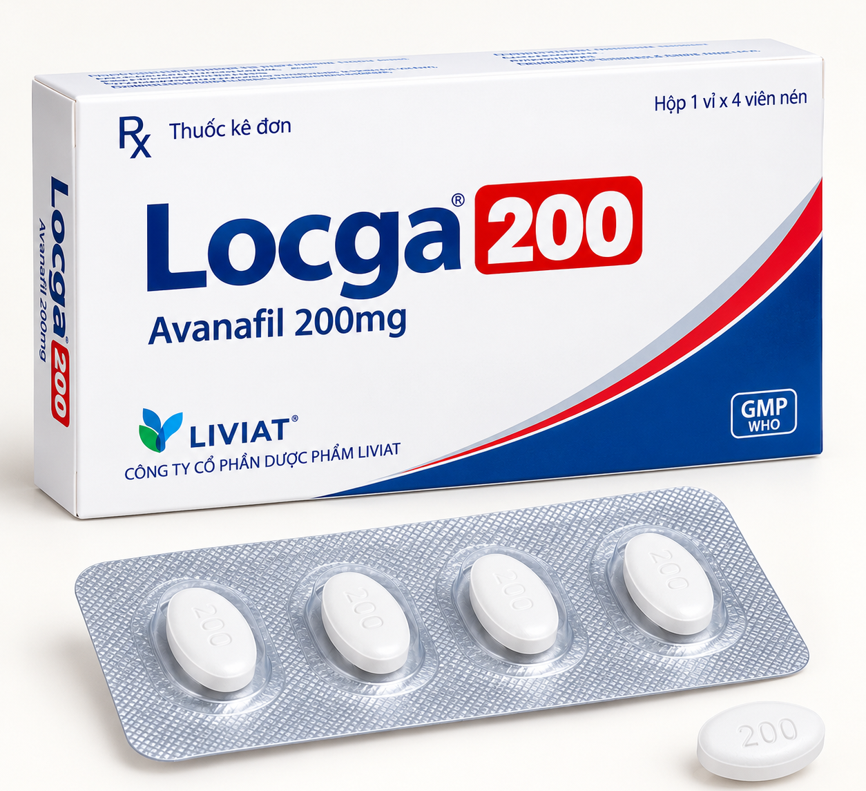 Locga 200 Thuốc Locga 200 Avanafil 200mg
