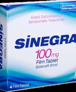 Sinegra 100 (Sildenafil 100mg) Thuốc điều trị rối loạn cương dương