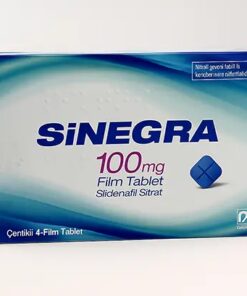 Sinegra 100 (Sildenafil 100mg) Thuốc điều trị rối loạn cương dương