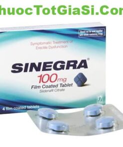 Sinegra 100 (Sildenafil 100mg) Thuốc điều trị rối loạn cương dương