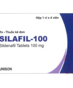 Thuốc Silafil-100 Unison – Sildenafil 100 mg điều trị rối loạn cương dương
